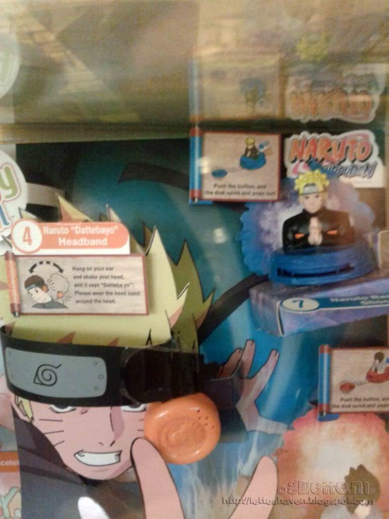 naruto happy meal toys